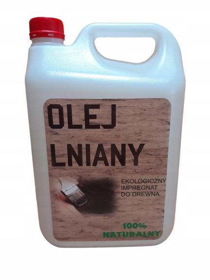 Impregnácia dreva ľanovým olejom 5l natural
